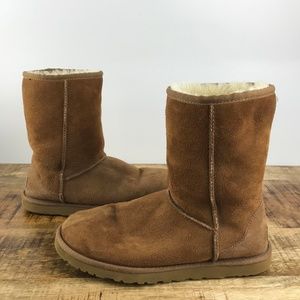 Ugg Australia 5825 Boots Sheepskin Chestnut Size 9